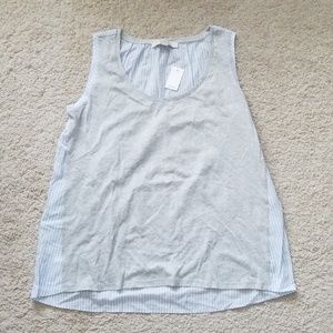 Loft sleeveless cotton shirt